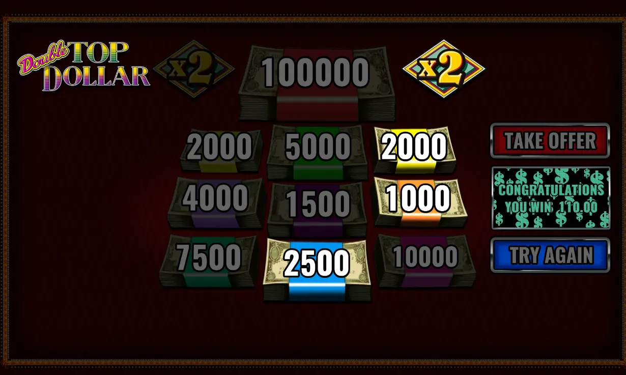 Double Top Dollar Slot